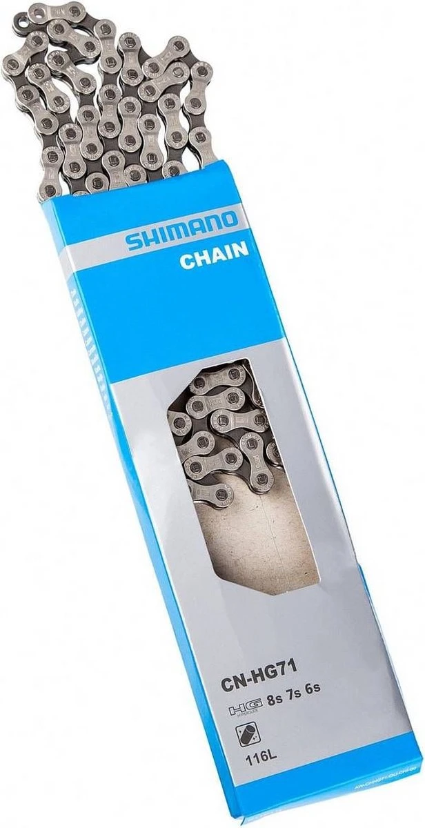 Shimano Ketting 1/2 - 3/32 6/7/8-speed Cn-hg71 116 Schakels OEM - Afbeelding 5
