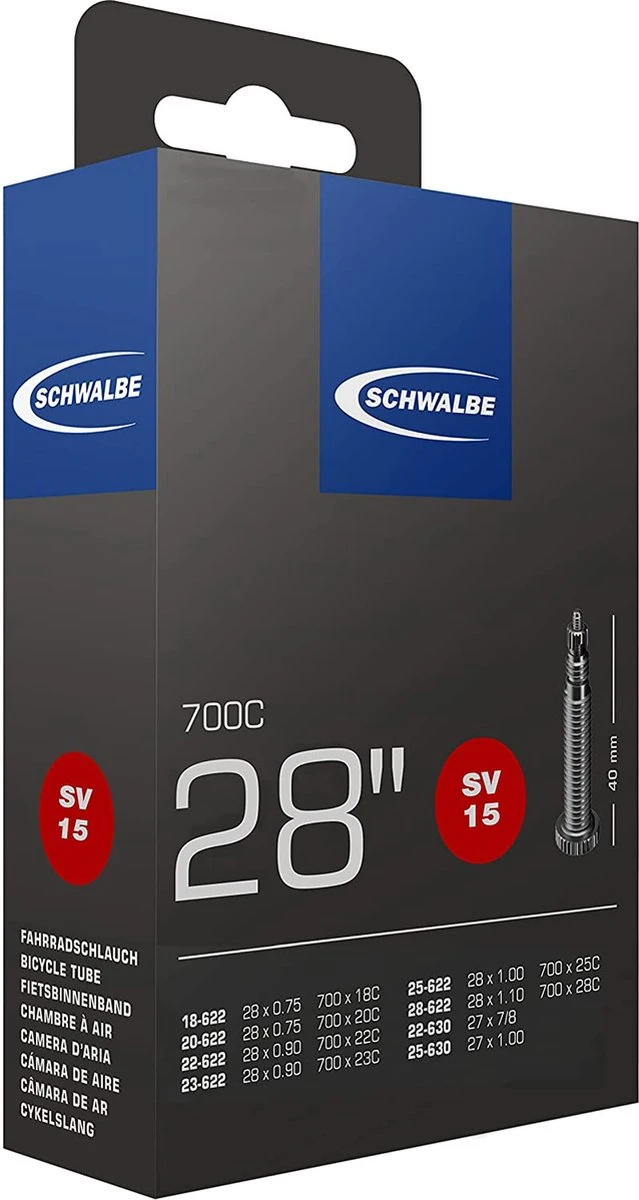 Schwalbe SV15 - Binnenband Race Fiets - Frans Ventiel - 40 Mm - - Afbeelding 5