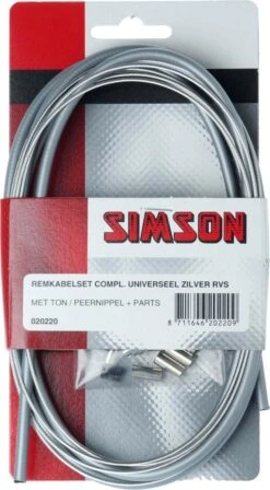 Simson Remkabelset Universeel Grijs