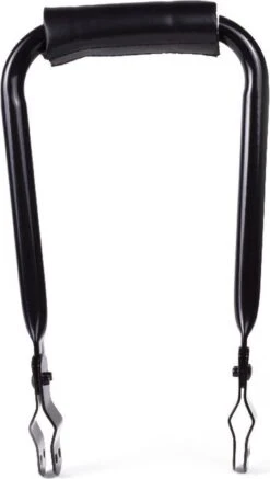 Benson Rugsteun - Opklapbaar- Rugleuning Bagagedrager - Rugsteun Fiets Met Rugkussen - Bagagedrager Kussen - Zwart