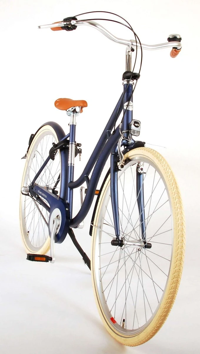 Volare Lifestyle Meisjesfiets - Tiener - 48 Cm - Lage Zadelstand - Blauw - 3 Versnellingen - Afbeelding 19
