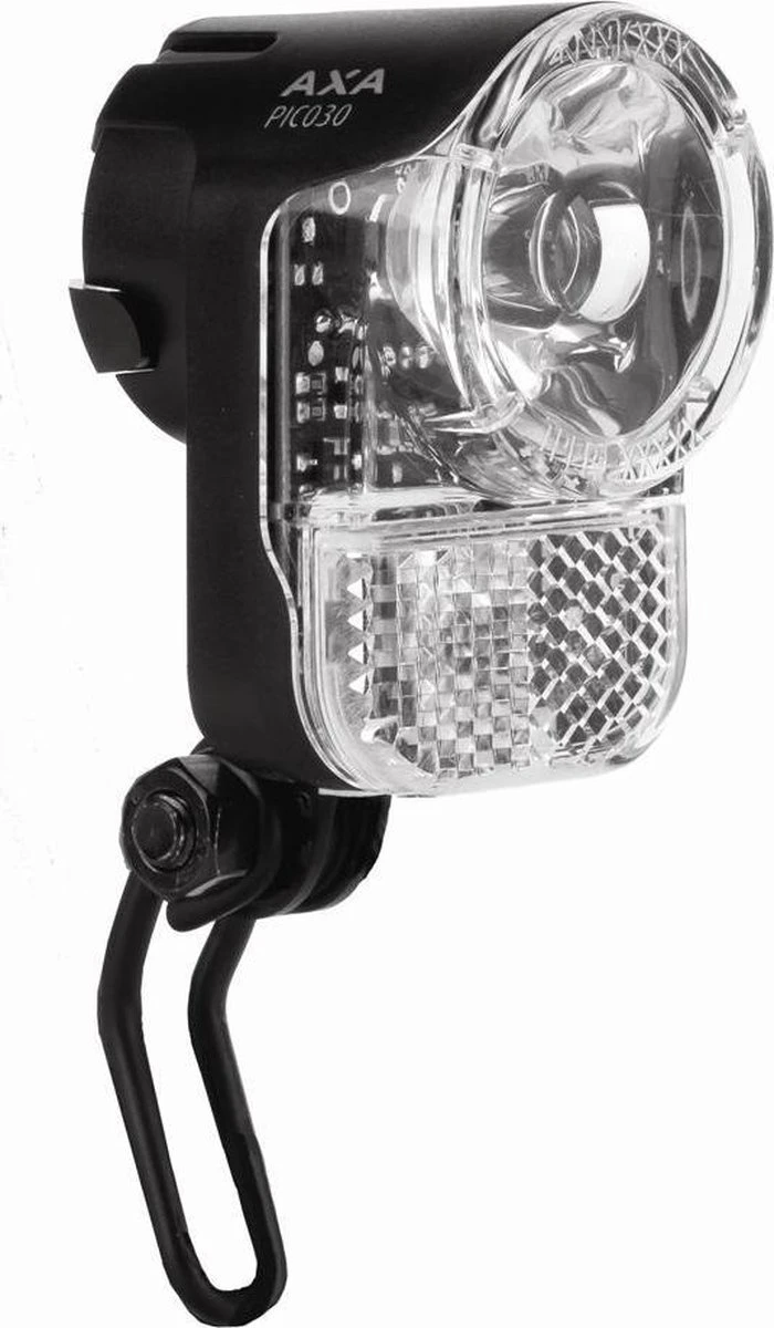 AXA Pico 30 Switch - Fietslamp Voorlicht - LED Koplamp - Dynamo - 30 Lux