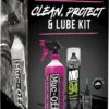 MUC-OFF CLEAN, PROTECT & LUBE KIT (WET LUBE VERSION)