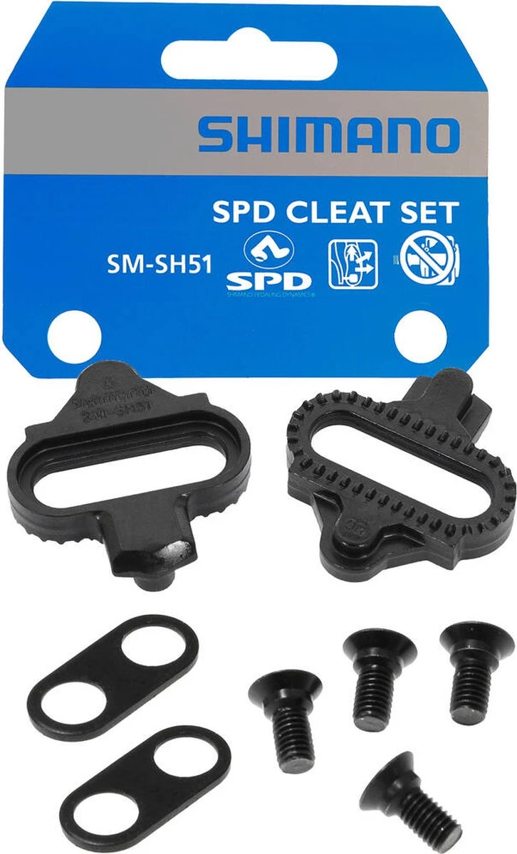 Shimano Schoenplaatjes Spd Zwart Sh51 - Afbeelding 13