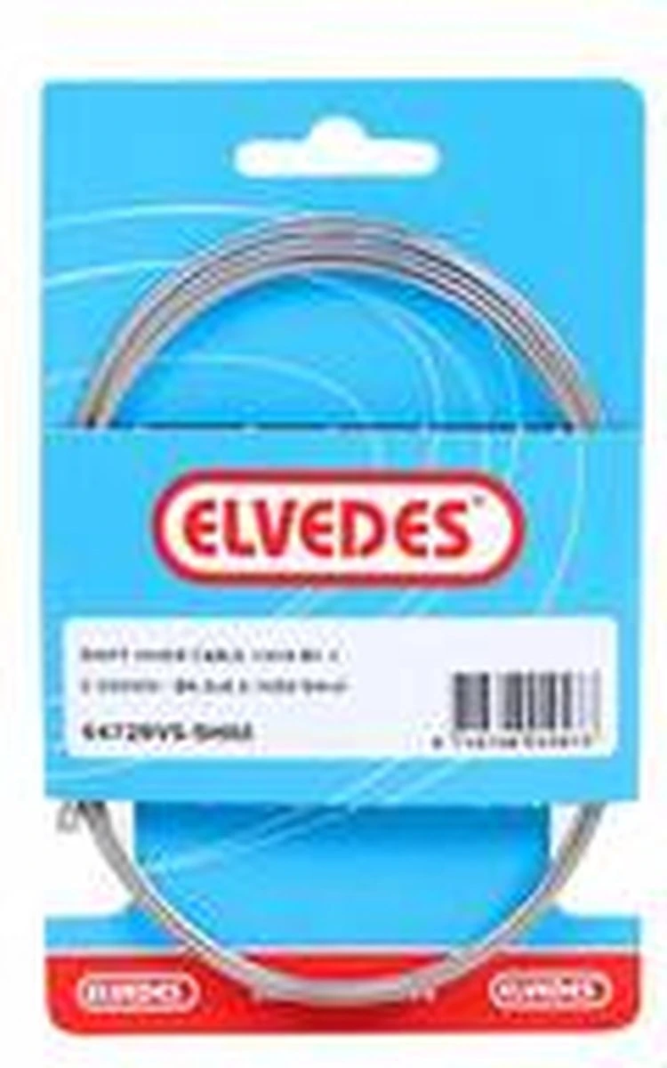 Schakel Binnenkabel Elvedes Voor Shimano 2250mm RVS ø1,1mm Shimano N-nippel (op Kaart) - Afbeelding 8
