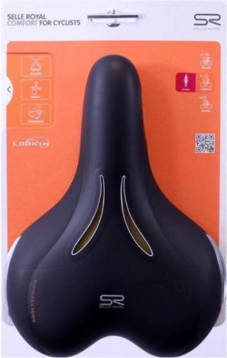 Selle Royal Lookin Moderate 5235 - Fietszadel - Zwart - Afbeelding 15