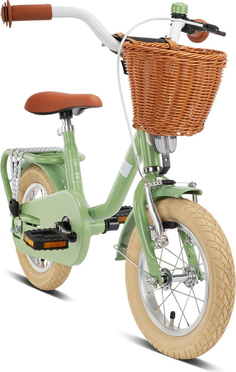 Puky Kinderfiets Vanaf 3 Jaar Steel Classic 12 Retro Groen - Afbeelding 2