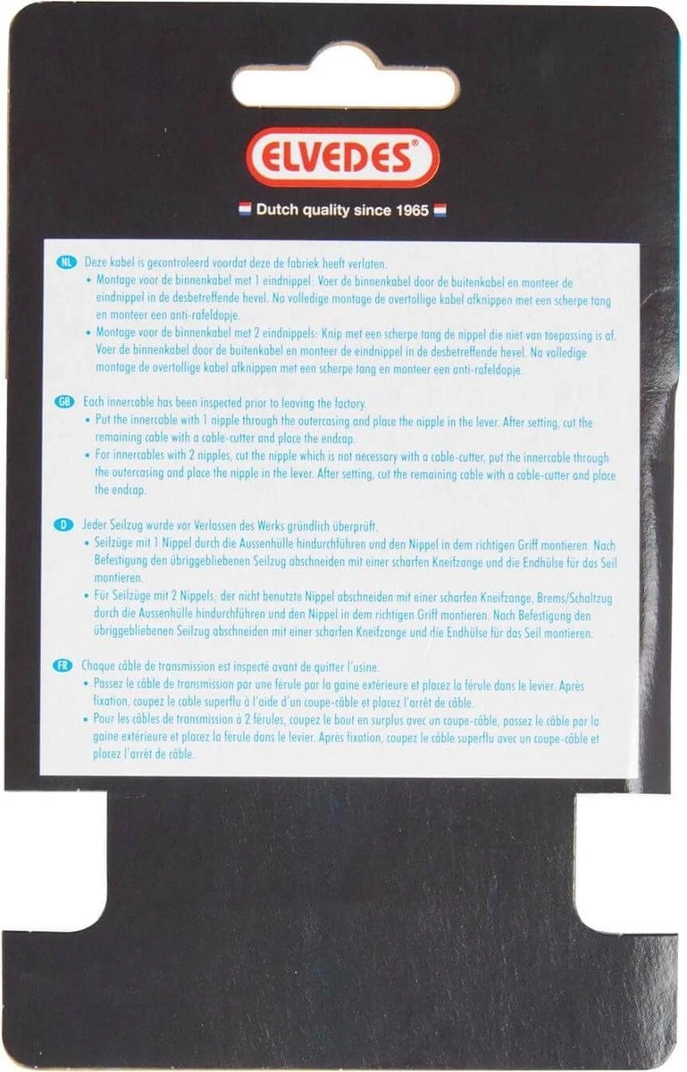 Elvedes Derailleurkabel 2,25 Meter Shimano/suntour 6400 - Afbeelding 4