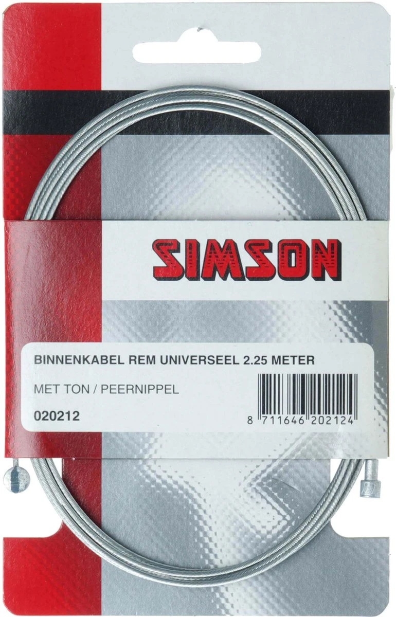 Simson Rem Binnenkabel Universeel 2,25m - Afbeelding 6