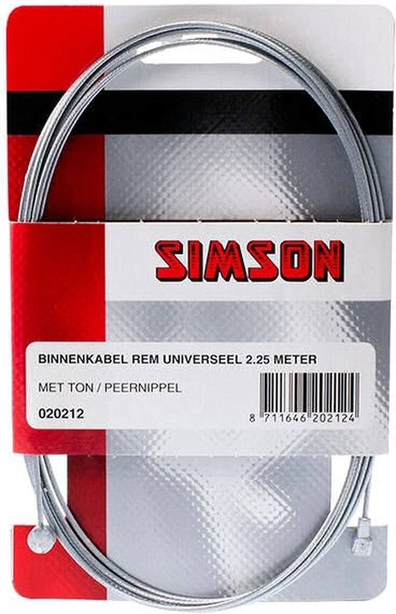 Simson Rem Binnenkabel Universeel 2,25m - Afbeelding 8