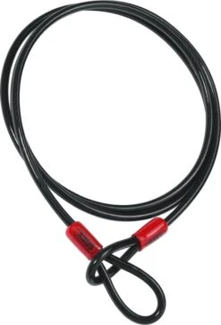 ABUS Staalkabel - Diameter 10mm - 200cm - Zonder Slot - Zwart