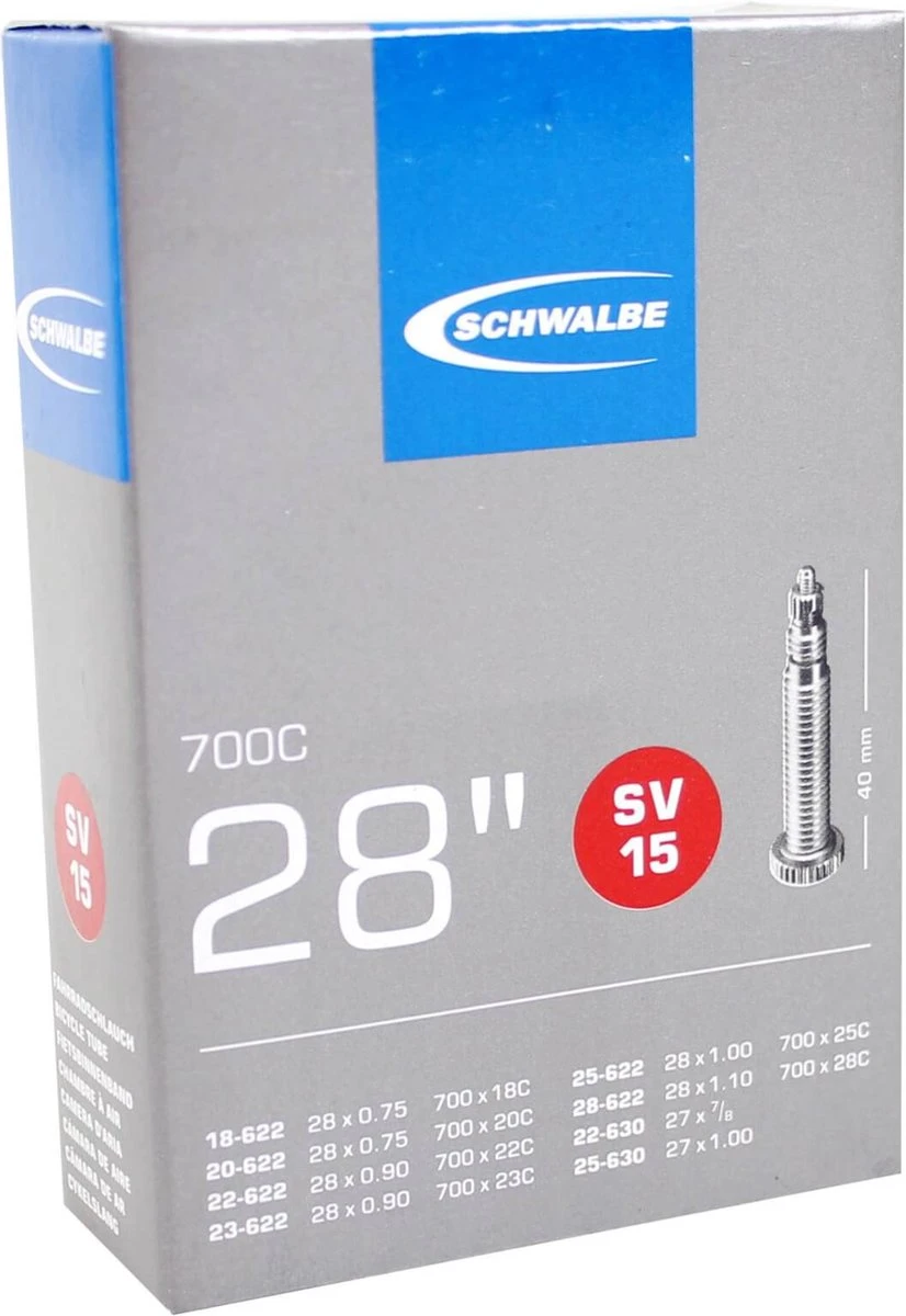 Schwalbe SV15 - Binnenband Race Fiets - Frans Ventiel - 40 Mm - - Afbeelding 8