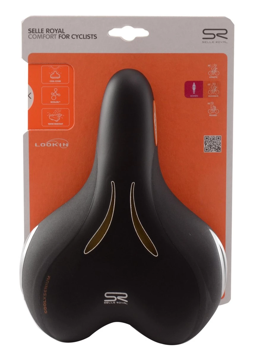 Selle Royal Lookin Moderate 5235 - Fietszadel - Zwart - Afbeelding 9