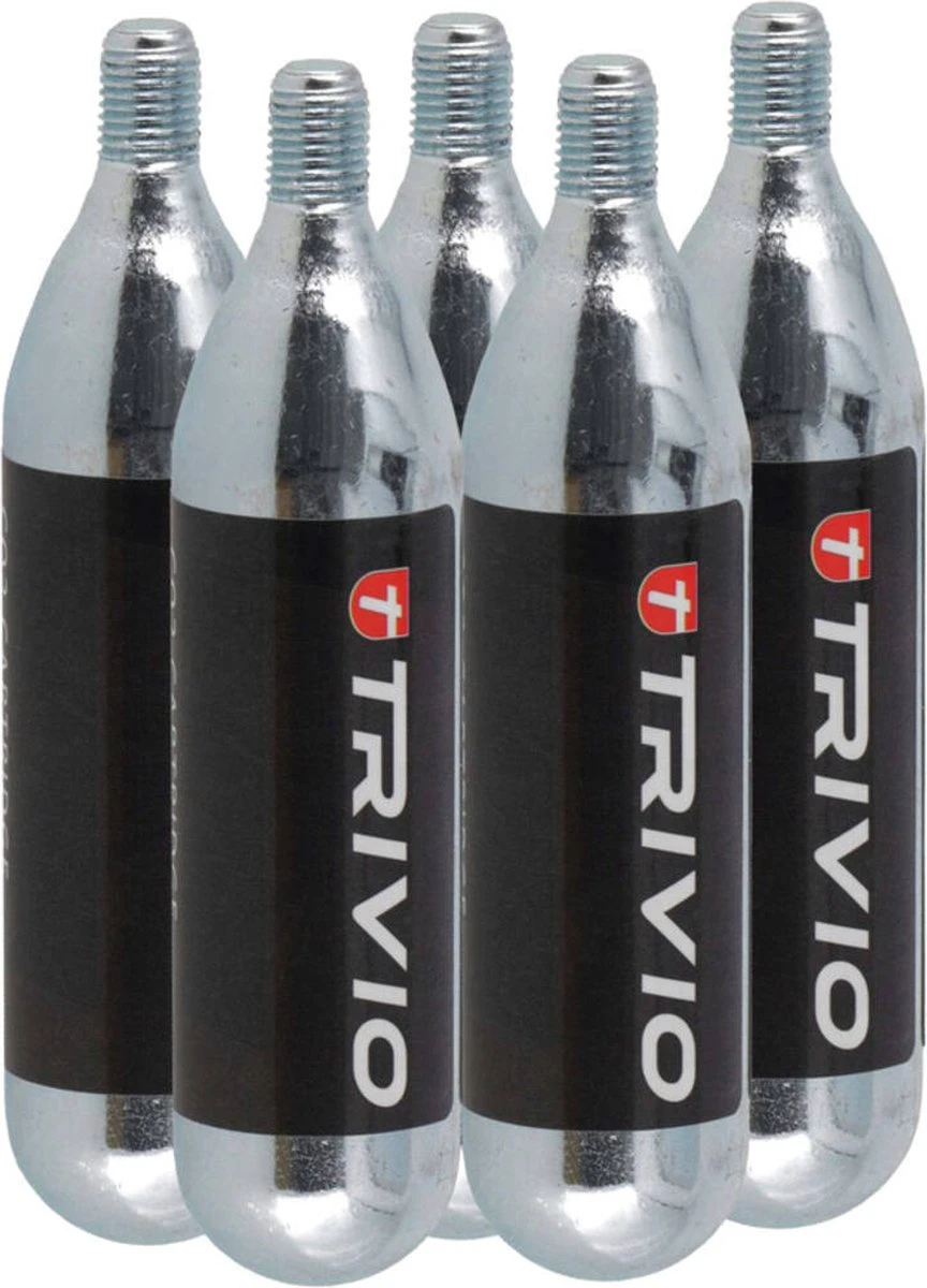 Trivio - CO2 Patronen 25 Gramm 5 Stuks Voordeelpakket