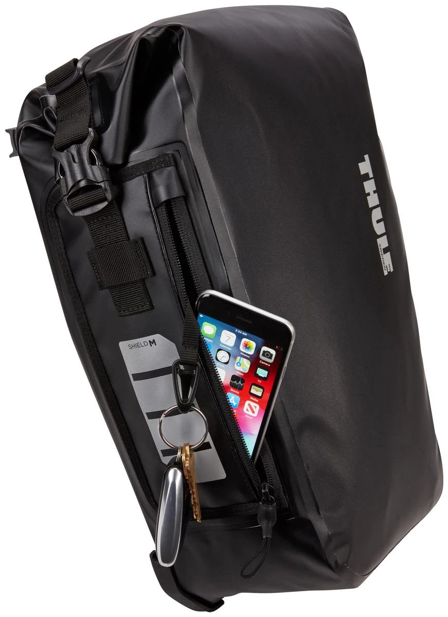 Thule Shield Pannier Fietstas - 17L (M) Single - Black - Afbeelding 5