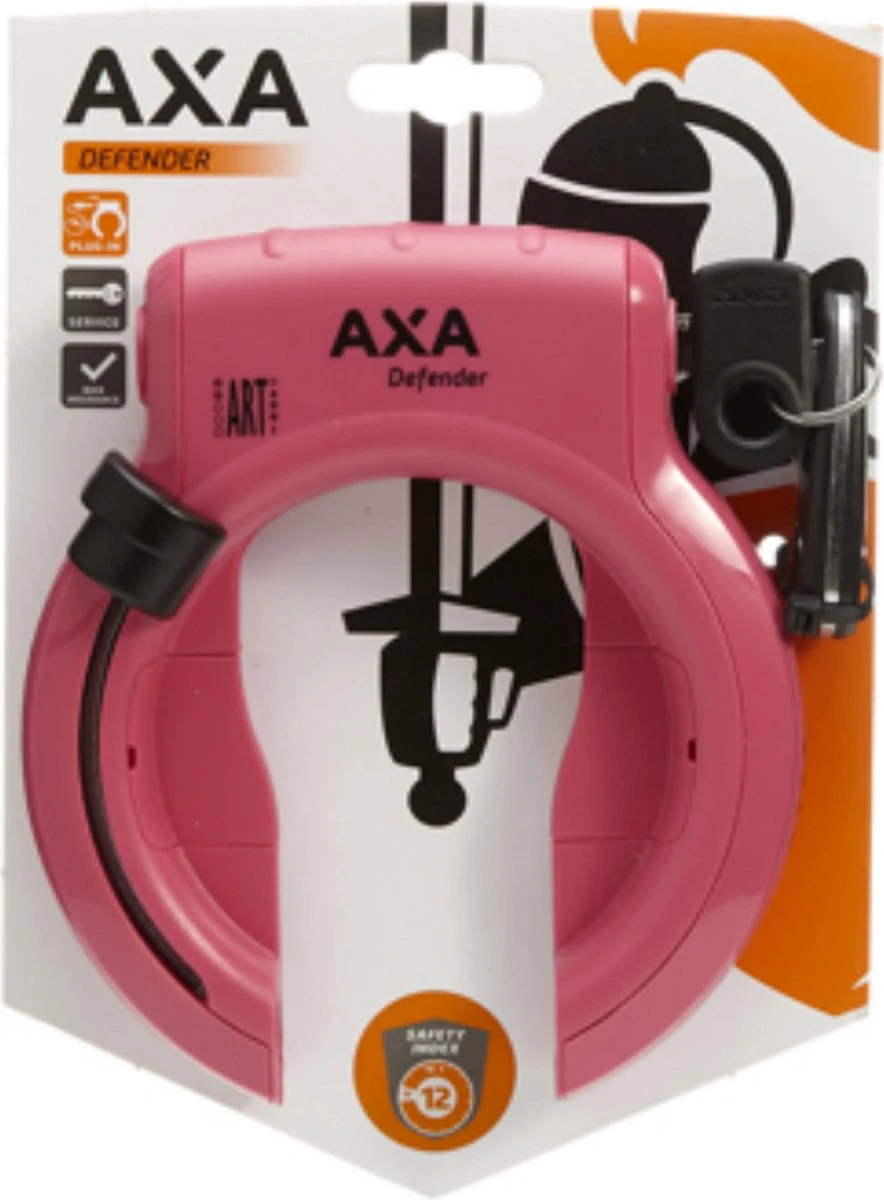 Axa Ringslot Defender Roze - ASL55665097M - Afbeelding 10