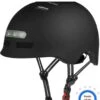 Fiets Helm - Scooter Helm - Snorscooter Helm - Snorfiets Helm - Elektrische Fiets Helm - Inclusief LED Verlichting - Maat L (hoofdomtrek 58-61cm)