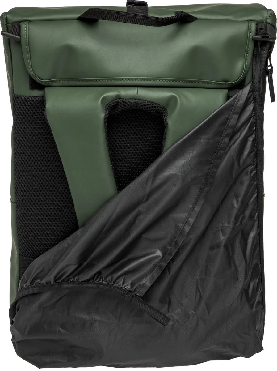 New Looxs Odense Backpack Fietsrugzak - 15 Inch Laptopvak - 18 Liter - Groen - Afbeelding 4