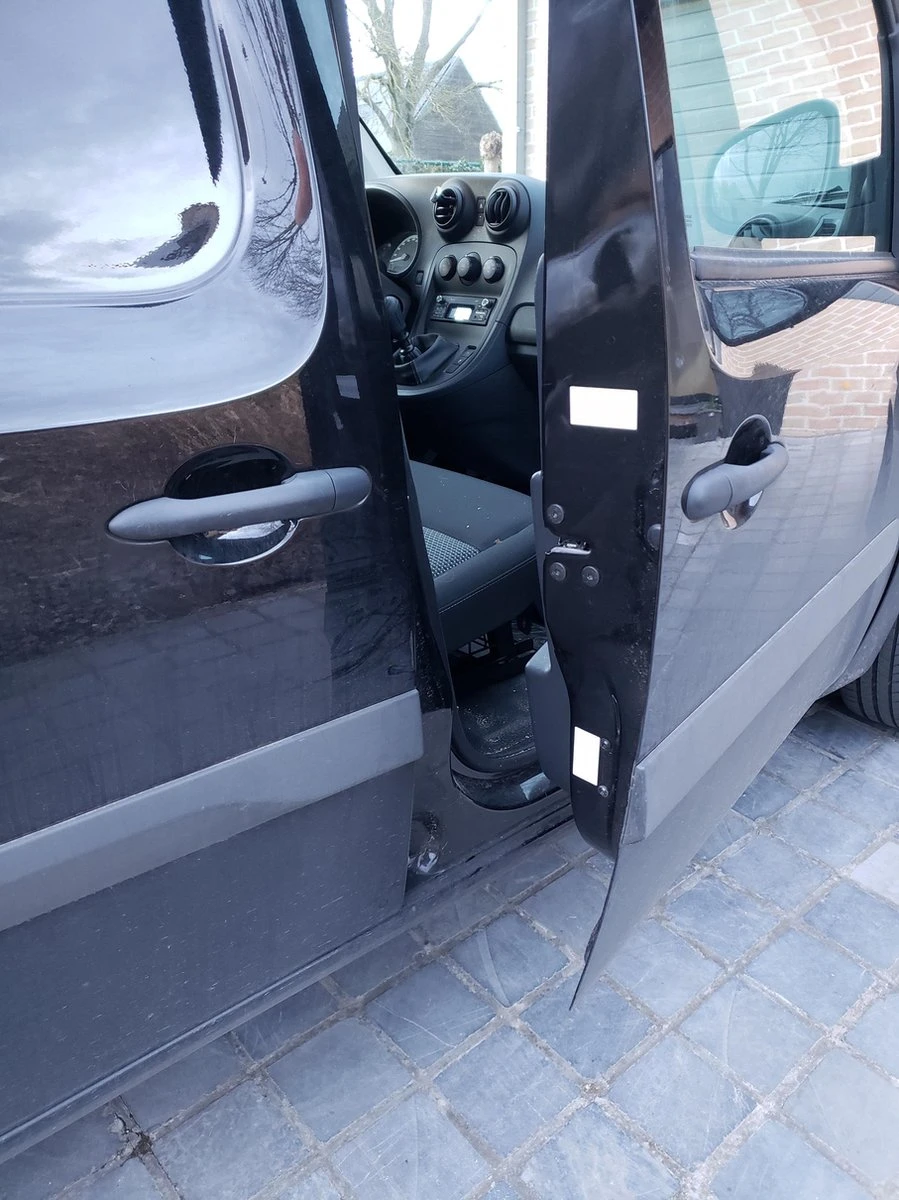 Reflecterende Stickers Set 10 St (6 Cm Lang / 3 Cm Breed) - Klasse 1 - Fiets, Aanhangwagen, Paaltjes,... - Afbeelding 4