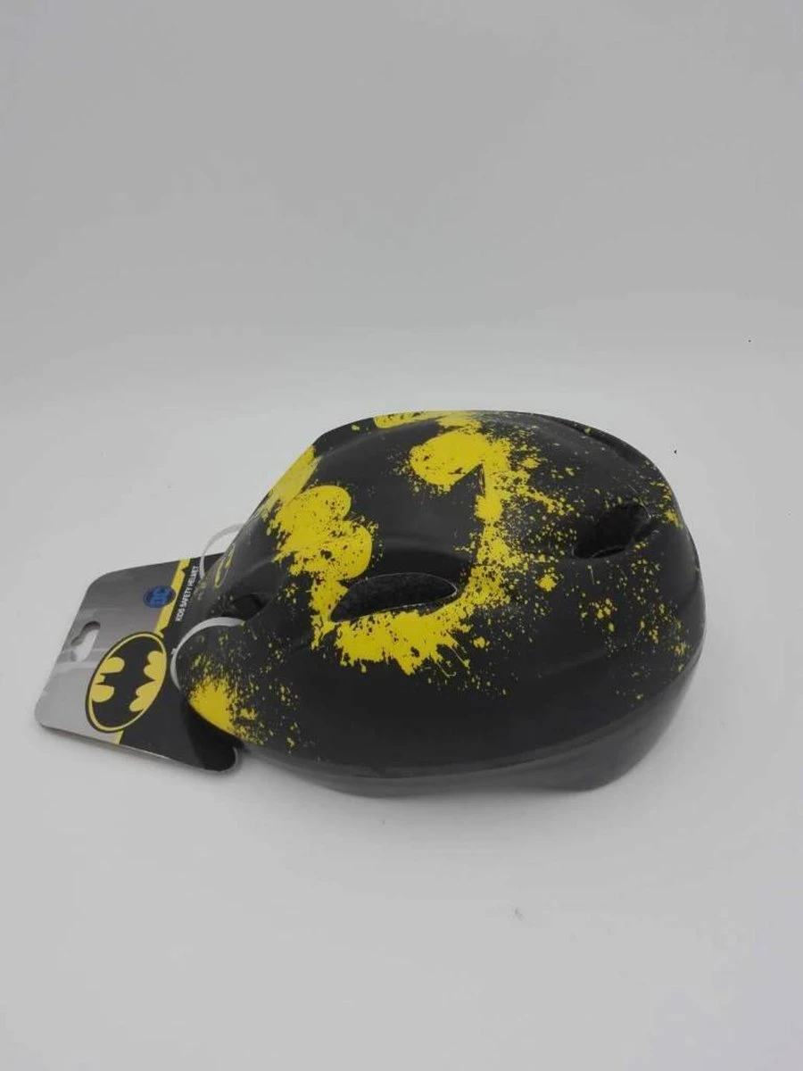 Mickey Mouse Batman Jongens Fietshelm - Zwart - 52-56 Cm - Afbeelding 13