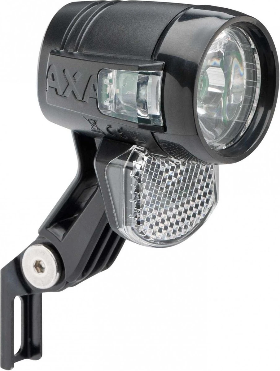 AXA Blueline 30 T - Fietslamp Voorlicht - LED Koplamp - Auto On Fietsverlichting – Steady - Dynamo - 30 Lux - Afbeelding 5