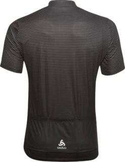 Odlo Fietsshirt Heren - Kleur Graphite Grey - Zwart - Maat XXL