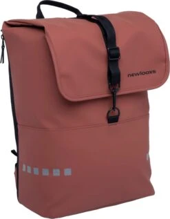 New Looxs Odense Backpack Fietsrugzak - 15 Inch Laptopvak - 18 Liter - Roestbruin