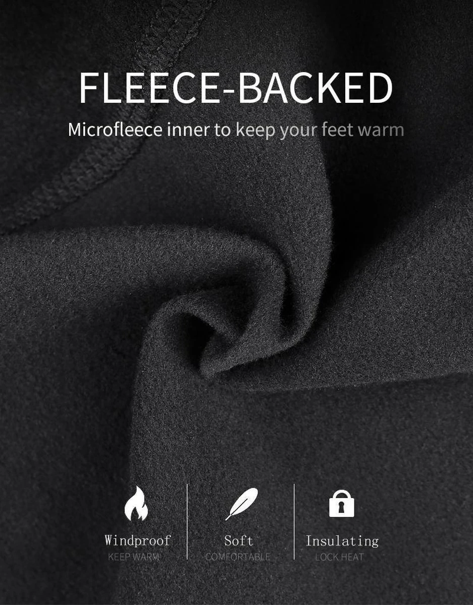 Giyo Overschoenen - Maat 41-43 (L) - 1 Paar - Mountainbike - Wielrennen - Zwart - Wind En Waterdicht - Waterproof - Regen - Vorst - Afbeelding 5