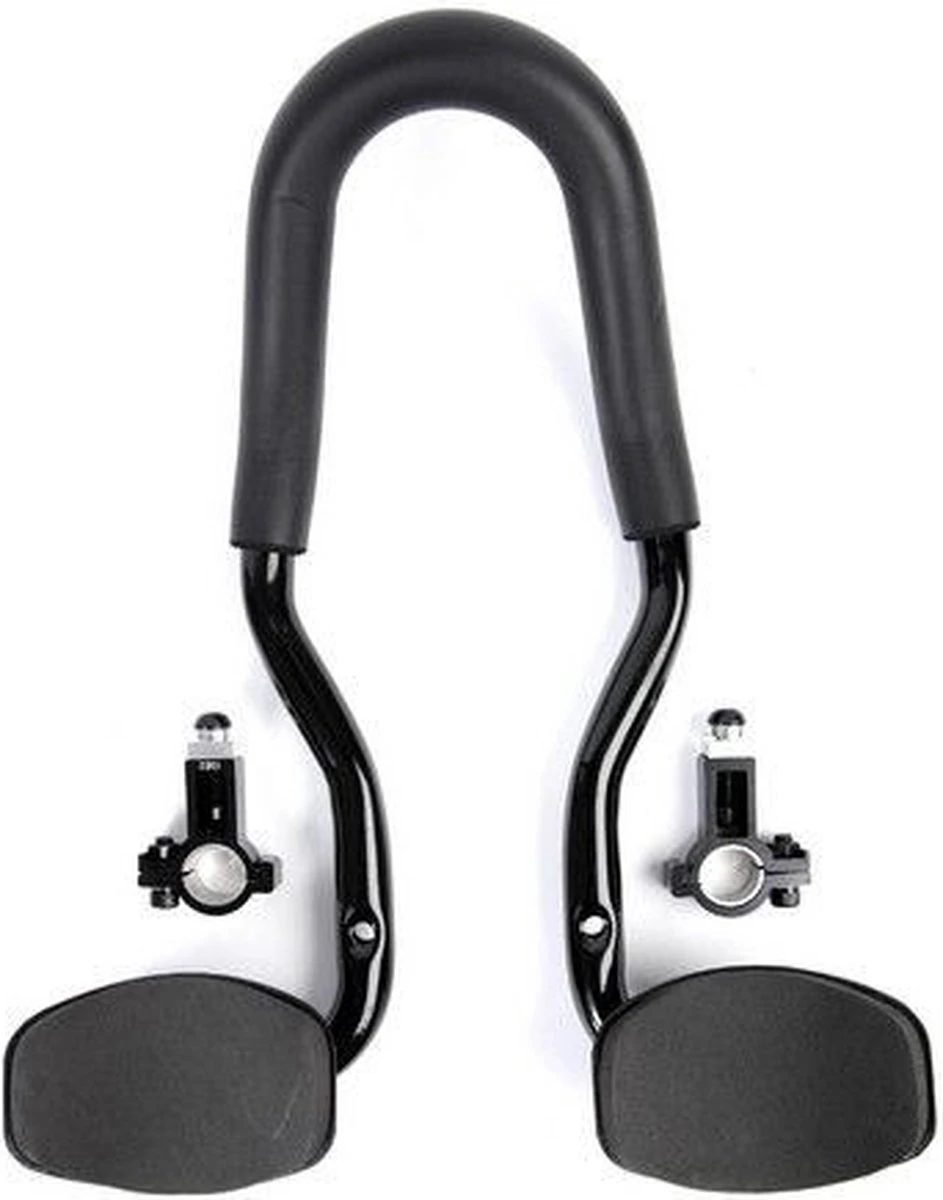 TranzX JD Opzetstuur - Ligstuur - 254 Mm - ZWART - Afbeelding 2