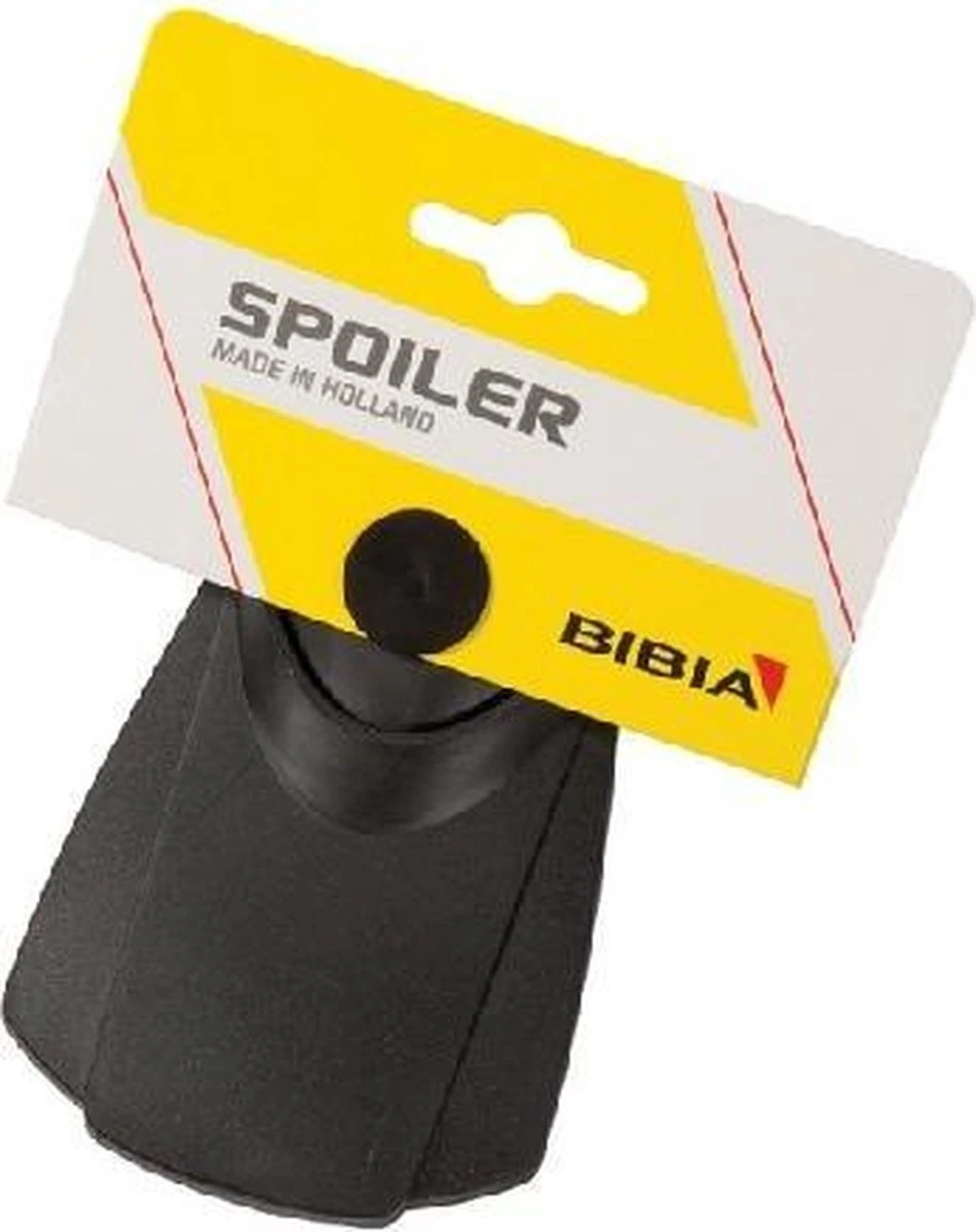 Bibia Voorspatlap Sportspoiler Stadsfiets 5,5 Cm Zwart - Afbeelding 2