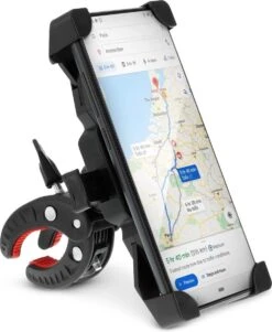 Telefoonhouder Voor Fiets Scooter Of Motor - Met Automatische Span Bevestiging