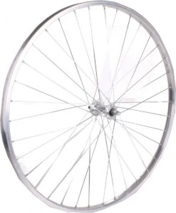Rodi Voorwiel Paralex Hybride 28 Inch Velgrem Aluminium 36g Zilver