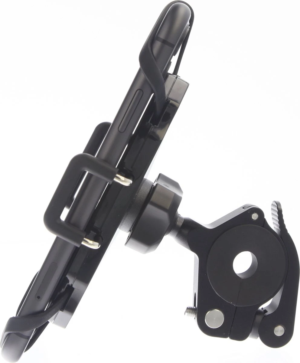 MANOS LIBRES - MODEL E PRO | TELEFOONHOUDER SCOOTER, MOTOR | SPIEGEL | UNIVERSEEL | ZWART | PIAGGIO | VESPA | ZIP - Afbeelding 6